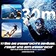 Baobylon Mini Action Cam WiFi,4K Unterwasserkamera Wasserdicht bis 30M,Freihand-POVs,Überall Anbringbar,360° Helmkamera Motorrad Fahrrad Bodycam Körperkamera,Mini Kamera,Multifunctional Accessories