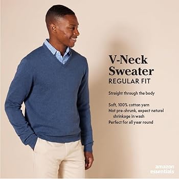 【GENERAL IDEA】メンズ Essential V-Neck Pullover 3色 51Z5eTKus3L._UY350_.jpg