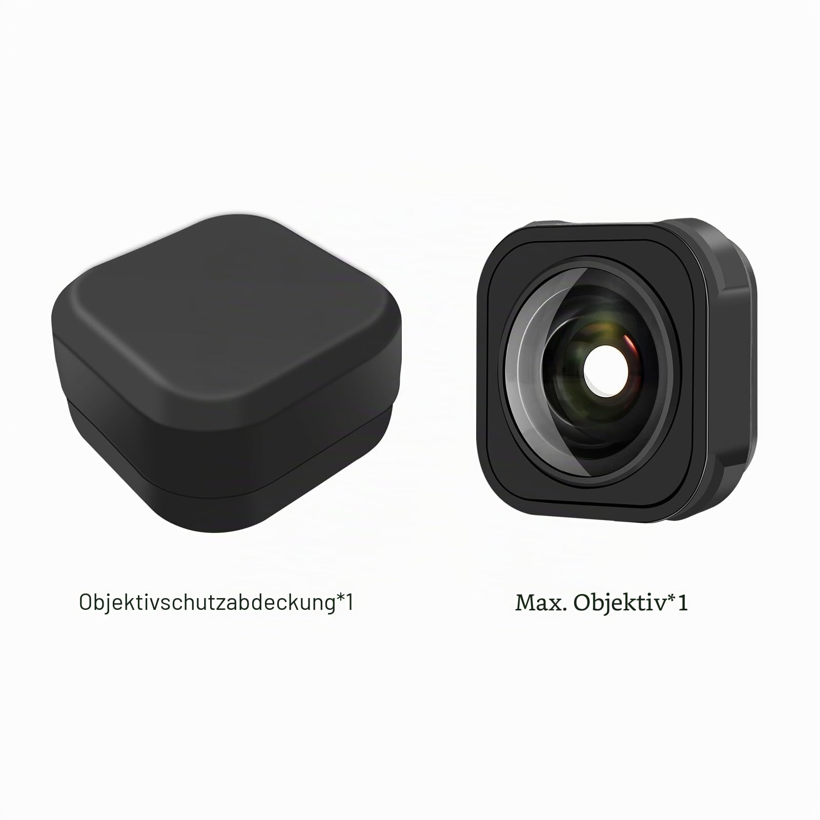 155° FOV Ultra-Weitwinkelobjektiv für GoPro Hero13 12 11 10 9 Wasserdicht Anti-Shake Horizontale Verriegelung HD Optisches Glas für Action-Kamera-Objektivzubehör