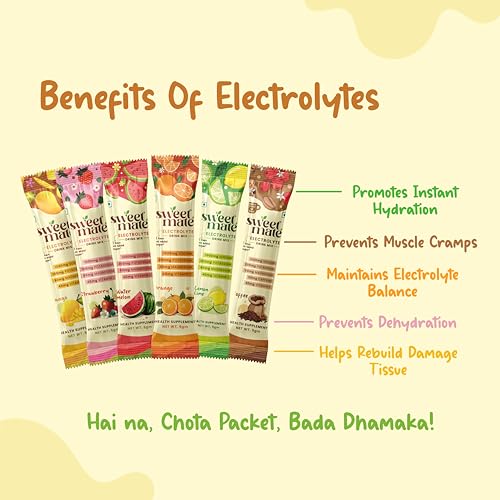 Image of Sugar Free Electrolyte Powder - Assorted 5g (30 Sachets) | 10X Electrolytes Hydration Drink | Sweetened With Stevia Zero Sugar Drink | Keto Friendly, Vegan, No Preservatives and Chemicals