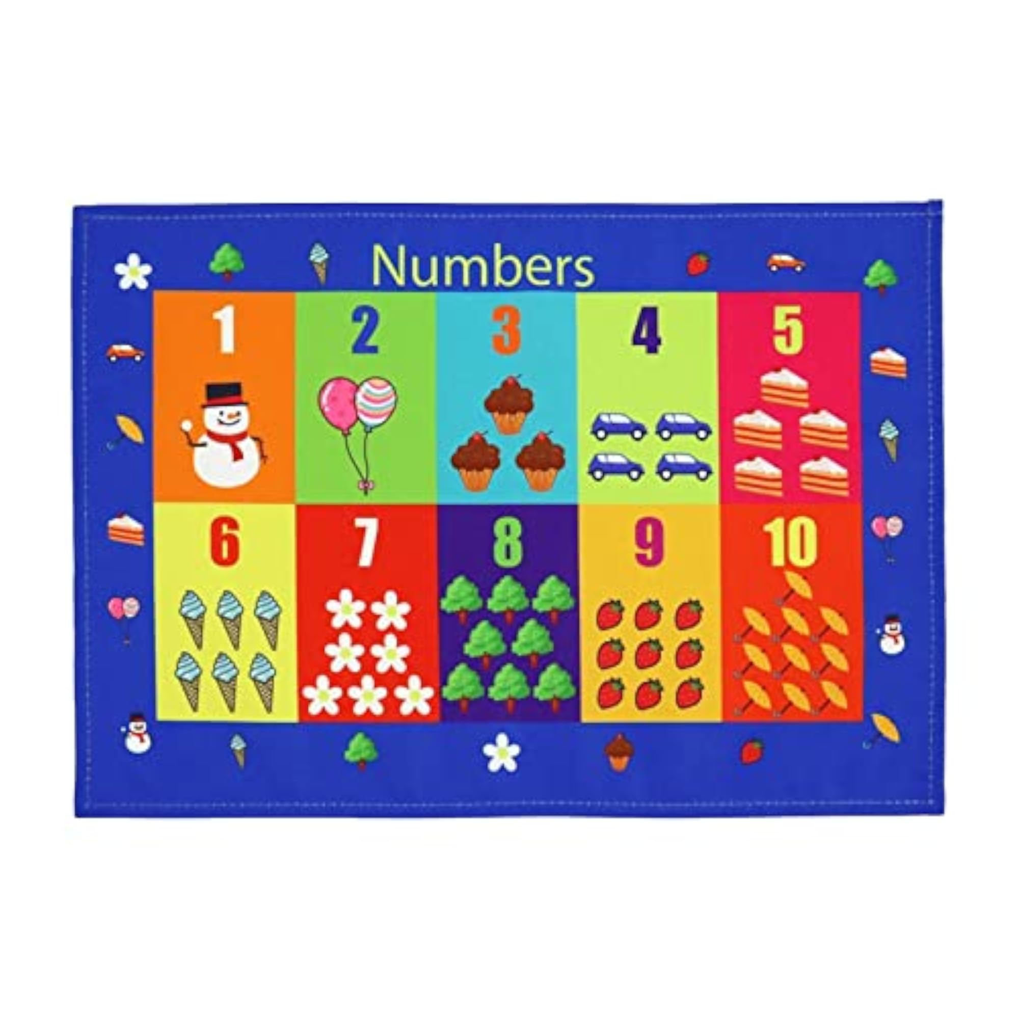 Waterproof Kids Placemats Learning Placemat