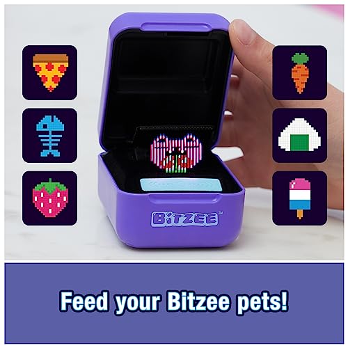Image of BITZEE , Interactive Toy Digital Pet And Case With 15 Animals Inside, Virtual Electronic Pets React To Touch, Kids Toys For Girls And Boys, Multicolor