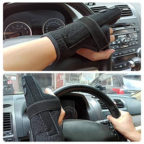 Ultrafun Two Finger Splint Medical Grade Boxer Finger Brace Support Immobilizer Cast For Broken Fingers, Injuries, Arthritis, Trigger Finger, Tendonitis And Pain Relief (Two Fingers-L/Xl) #TOP6
