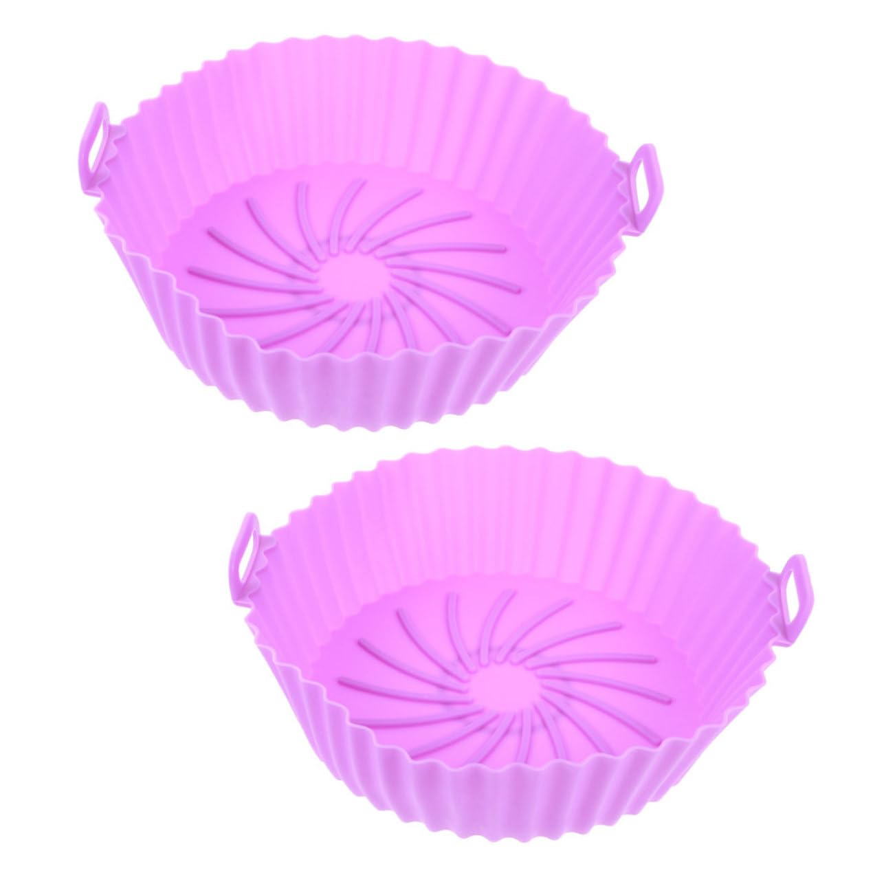 Alipis 4 Pz Cuscinetto Per Friggitrice Ad Aria Accessori Per Friggitrice Ad Aria Teglie Da Forno Per Friggitrice Ad Aria Tappetino Da Cucina Teglia Da Forno Gel Di Silice Viola,porpora