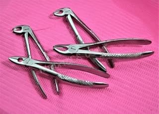 NEW PREMIUM GERMAN SET OF 4 DENTAL SURGERY TOOTH EXTRACTING EXTRACTION FORCEPS MD1+MD2+MD3+MD4