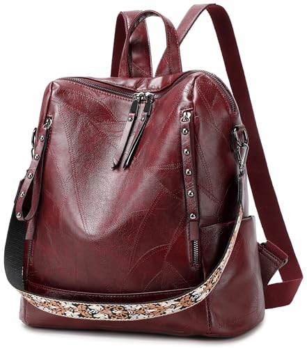 sqlp Fashion Backpack Purse for Women Vegan Leather Travel Back Pack Womens Designer Shoulder Bags2