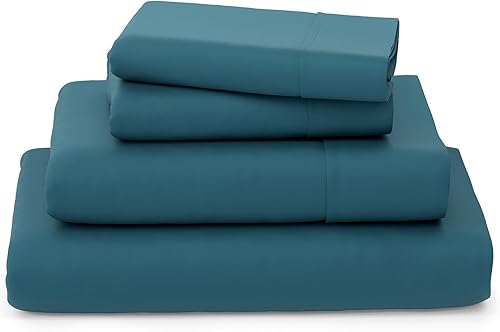 Cosy House Collection Sábanas de bambú de lujo, mezcla de rayón derivado del bambú, refrescantes y transpirables, suaves como la seda, bolsillos
