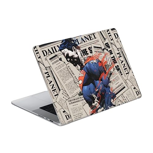 Autocollant Superman MacBook Pro 16 A2485 Protège Rayures Skin Vinyle DC