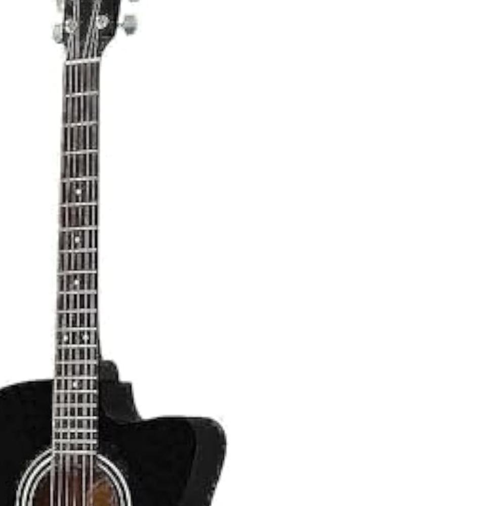 Yamaha FS100C Acoustic Guitar, 6 Strings, Black, Spruce Top with