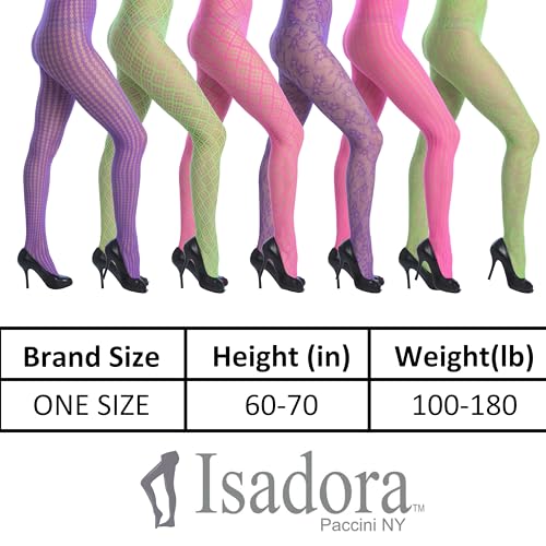 Women's 6-Pack Fishnet Lace Pantyhose Tights2