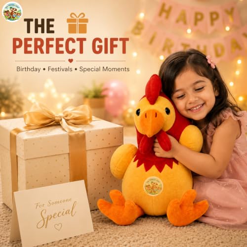 Image of Chick Soft Toy 40cm | Cute Plush Bird Toy | Gift for Kids