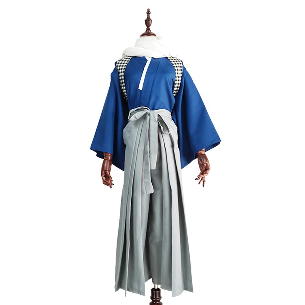 Costume da uomo Samurai Hakama Kimono Kendo Suit Aikido Judo giapponese Tradtional Arti Marziali Costume