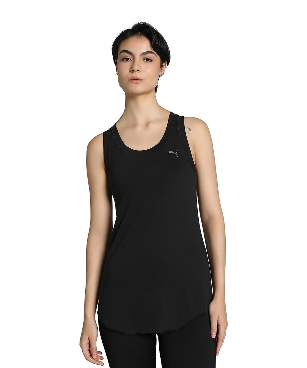 PUMA Studio Foundation Racerback Tank Puma Black