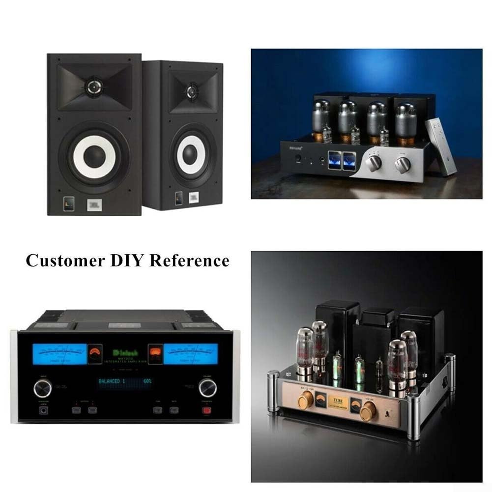Zoegneer 3,3 cm (1,3 Zoll) Sprachgesteuertes Multi-Modus-Analog-Musik-Audio-Pegel-VU-Messgerät mit hochfestem Gehäuse aus Aluminiumlegierung, HD-Display, GPS-Zeitsynchronisation für Auto Centra