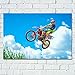 Doyjab 1000 Piezas Adultos Madera Puzzle Motocross Deportivo Niños Juguetes Educativos para Moderna para El Hogar Decoración 50x75cm