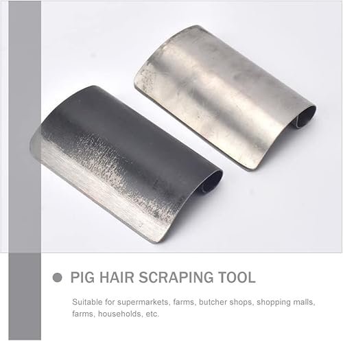 Miniatura 7 de Yardwe Removedor de pelo de cerdo de cerdo, removedor de pelusas de cerdo, raspador de pelo animal, herramientas de afeitado, utensilios de cocina