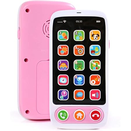 Amazon Susuqi ベビーおもちゃ 携帯電話 プラスチック製 学習機 多機能 知育 おもちゃ 子供用 プレゼント 英語 外国語 おもちゃ