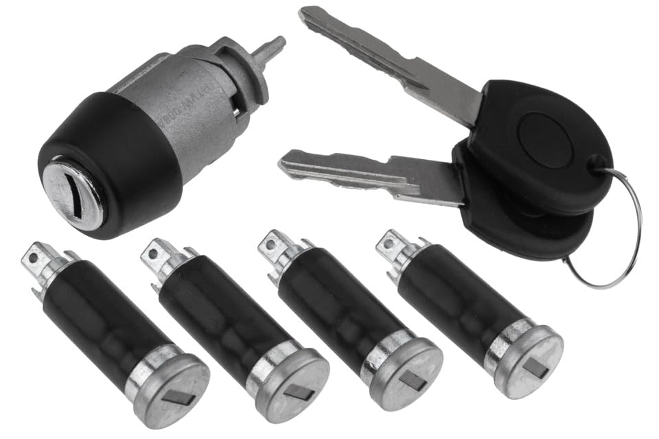 Barillet serrure arrière droite VW T4 Transporter 1990 kit cylindre EST-VW-008A