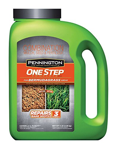 Pennington Seed One Step Complete Bermuda Full Sun Seed, Mulch &amp;amp;amp;amp;amp;amp;amp;amp;amp; Fertilizer 5 lb.