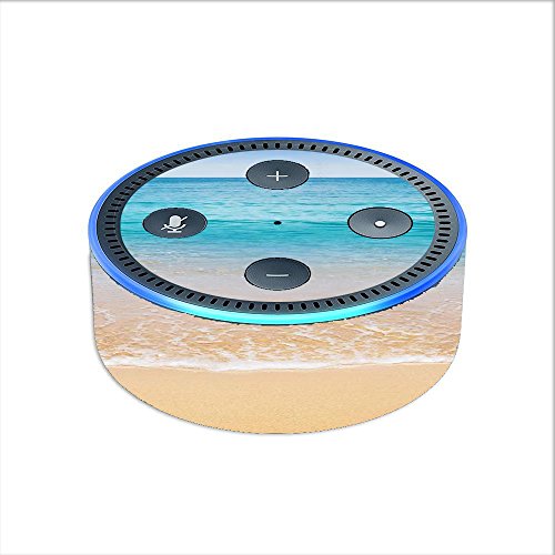 Skin Decal Vinyl Wrap for Amazon Echo Dot 2 (2nd Generation) / Bahamas Beach