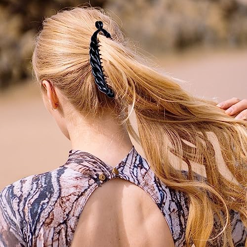 Set de 24 Pinzas Banana Plástico para Cabello miniatura 2