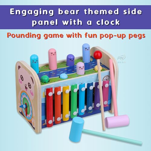 Image of Number Enlightenment Wooden Toy Train for Toddlers - Animal, Transportation, Fruit, Color Recognition Early Education Blocks (Toy Model 9)