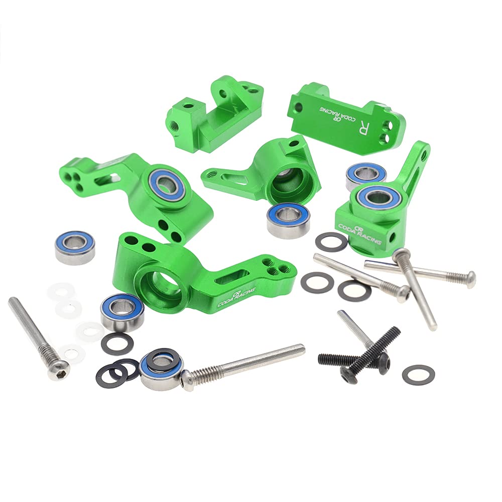 Upgrade Your RC Ride! CNC Machined Aluminum Caster Blocks For Traxxas Stampede 4X4, Slash 4X4, Rustler 4X4 - Stronger & Sleeker