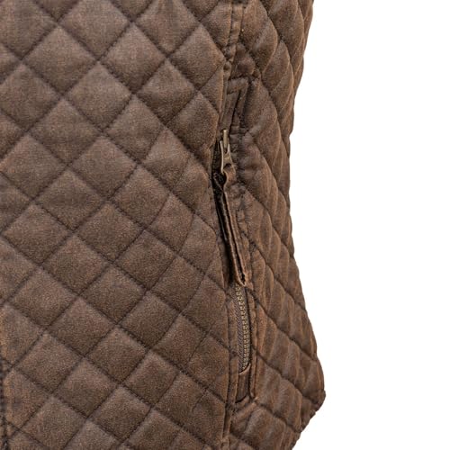 Outback Trading Company Women's Brisbane 29659 Western Outdoor Water-Resistant 2-Way Zipper Insulated Quilted Vest w/Pockets4