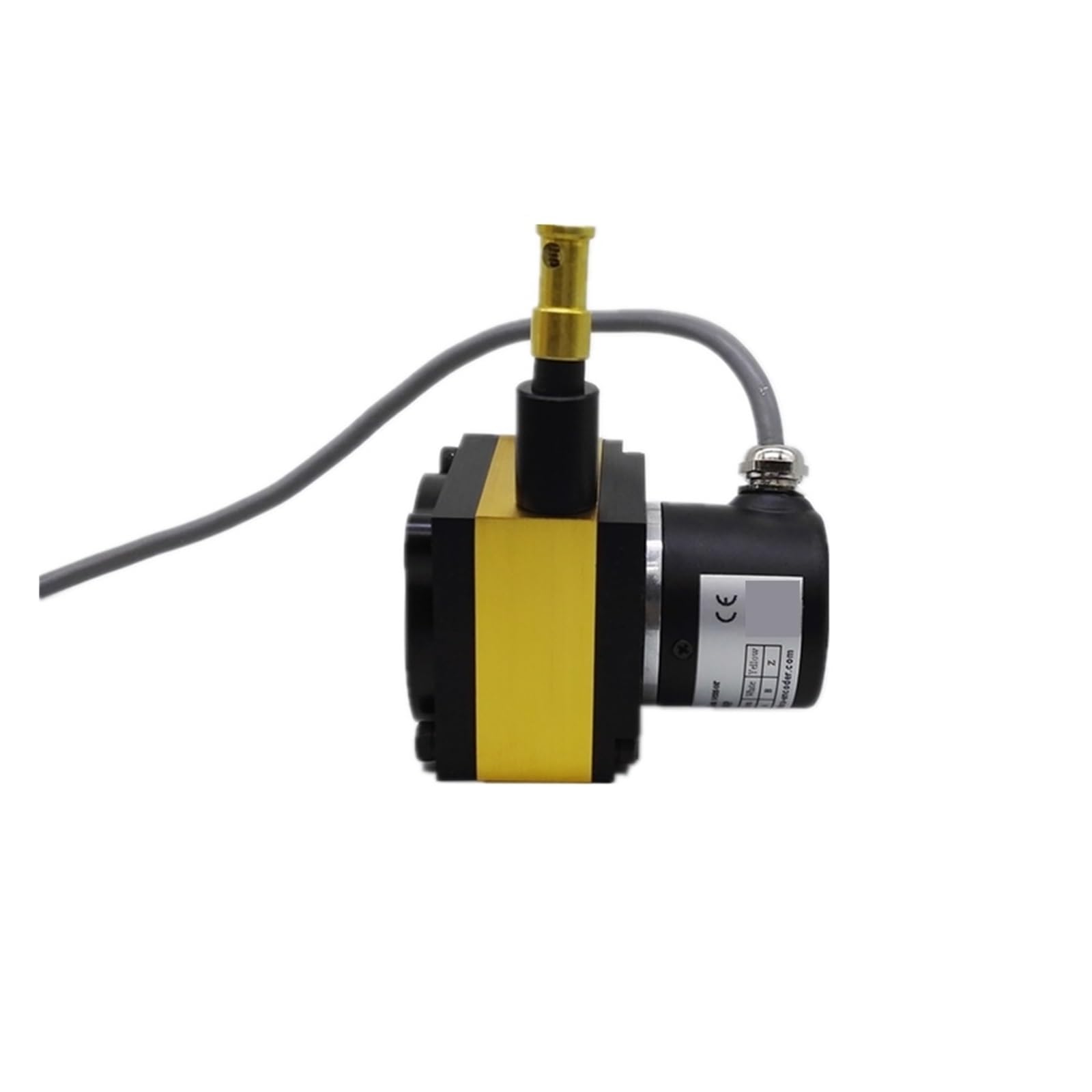 Encoder Rotatorio, Codificador Accionado Por Cable De Extracción De Rango De Seguimiento De 1000 Mm Sensor De Desplazamiento De Posición De Fase AB Serie CESI-S1000E(PNP output 8-24V)