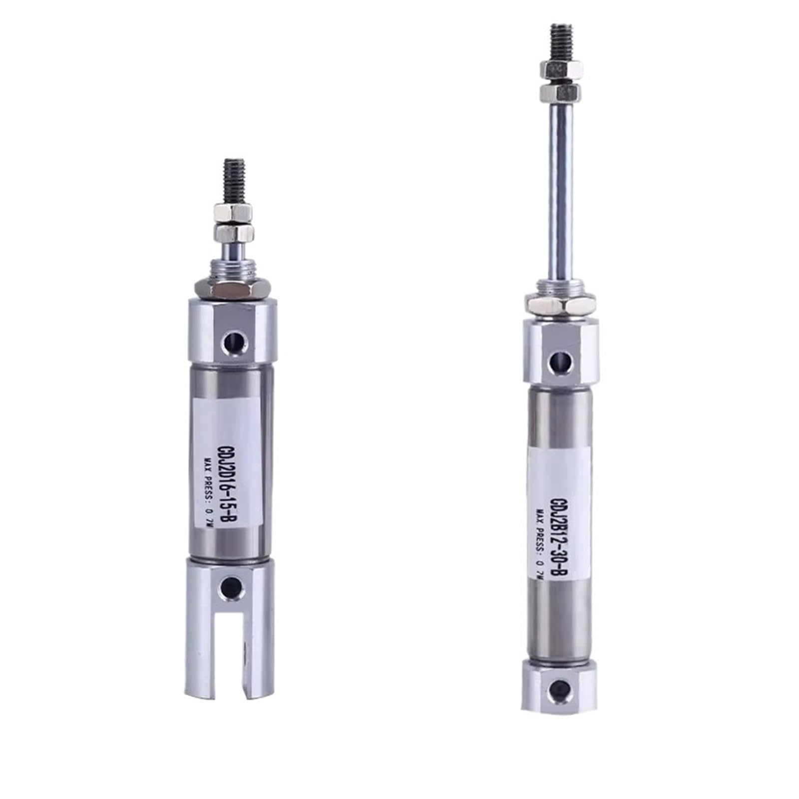 Vérin pneumatique miniature double effet CDJ2D pour guidage et micro-automatisation
