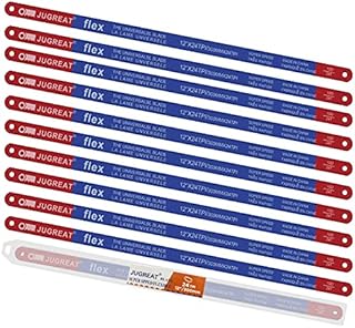 Hacksaw Replacement Blades (10 Pack) High Speed 24 TPI - 12