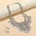Lyhcside Fashion Bib Bohemian Statement Necklace Punk Ethnic Jewelry for Women