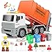 Camion della Spazzatura con Luci e Suoni,Camion Giocattolo per Bambini 3 Anni,Educativi Regalo Bambini 4 5 6 Anni Ragazzi Ragazze