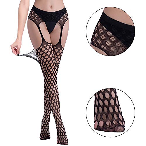 Diealles-Shine-4-Pares-Mujer-Medias-Lenceria-Liguero-Muslo-Panti-Medias-Medias-Lenceria-Liguero-Muslo-Panti-Medias-Medias-Lenceria-Medias-de-Liga-para-Mujer