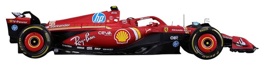 Amazon | Burago 1/18 フェラーリ SF-24 2024 No.55 C.サインツ