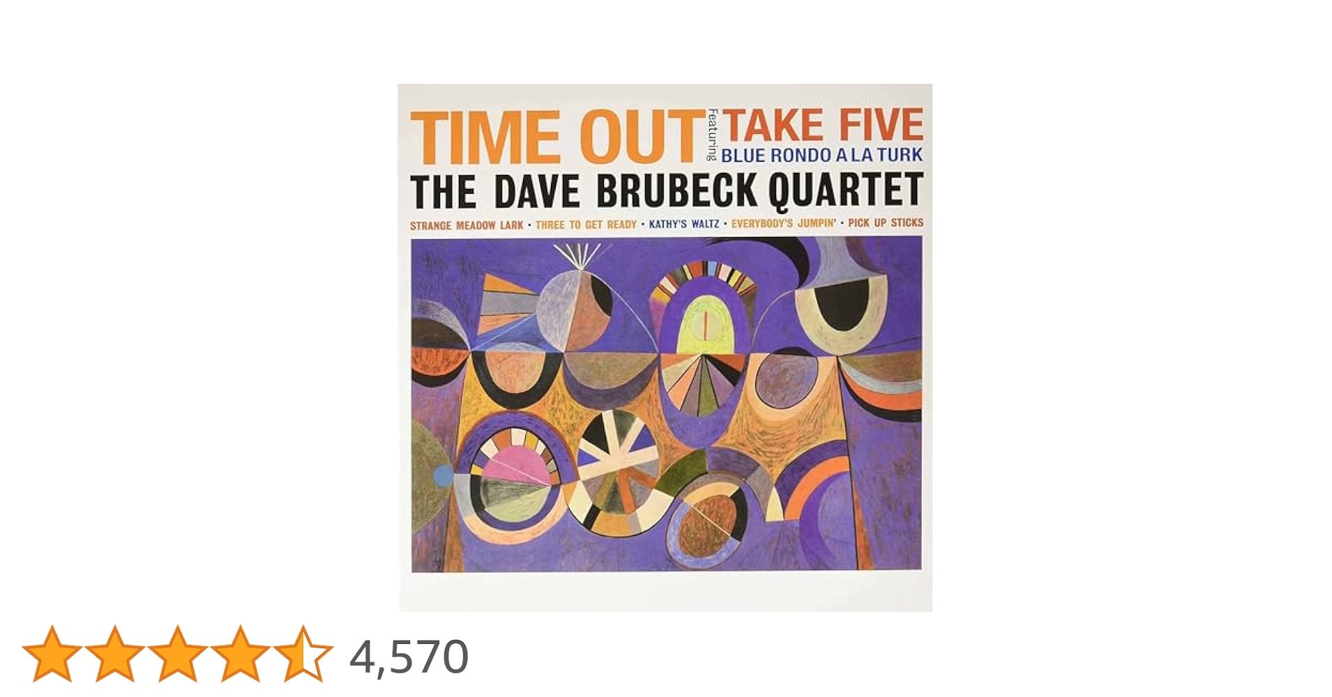 Amazon.co.jp: Dave Brubeck Quartet Time Out (Blue Vinyl