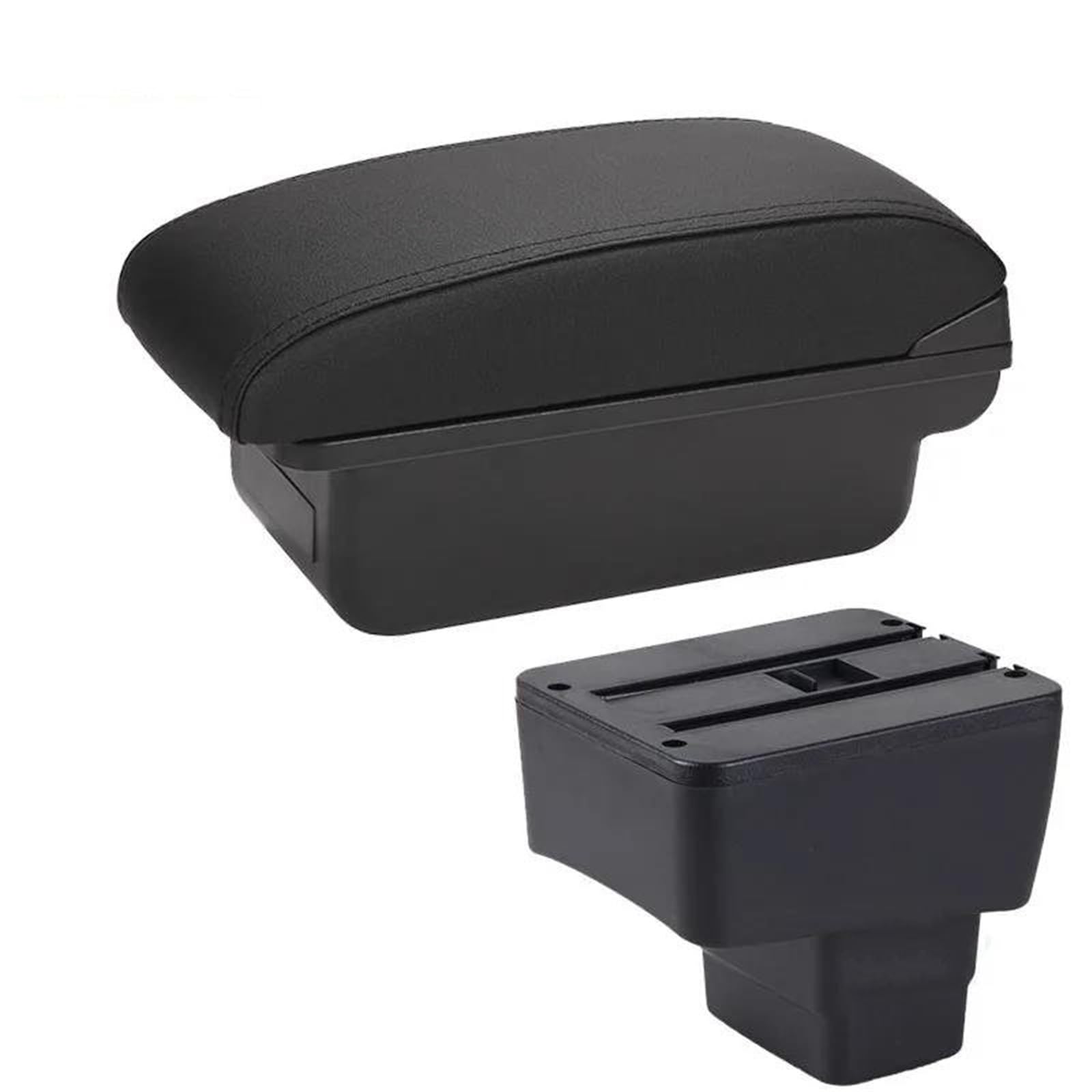 Accoudoir Central Rangement Pour Voiture Adapté La Pour Mazda 2/CX3 (2018 2019 2020) Pièces Intérieures Dédiées À Modernisation(Type E)