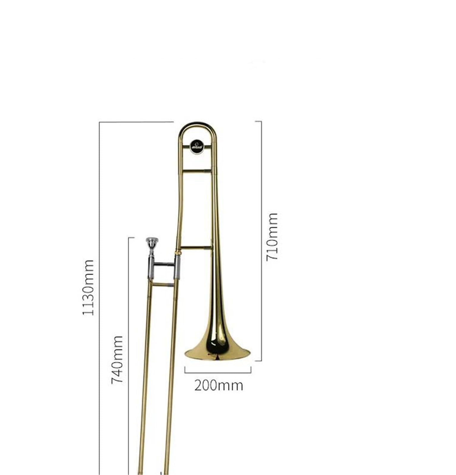 Bb-Tenorposaune Blechblasinstrument Profiposaune