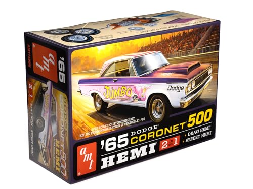 Kit modelo 1:25 Dodge Coronet 500 Hardtop HEMI 1965 miniatura 1