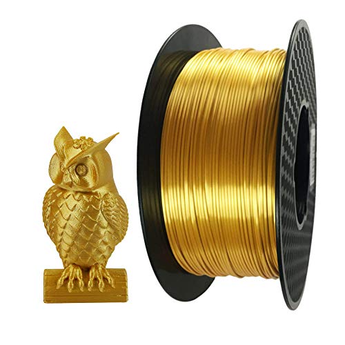 CC3D Soie Or PLA filament 1.75 mm 1kg Imprimante 3d filament PLA imprimante 3d metalisÃ© metal pla dorÃ© Impression 3D MatÃ©riaux d'impression 3D en filament bobine PLA dorÃ© brillant pailletÃ© Silk Gold