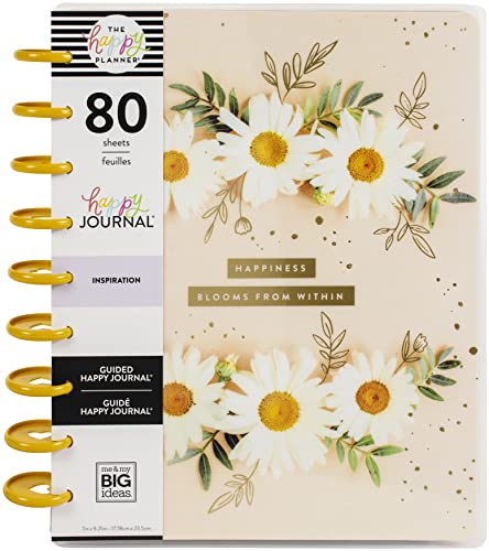 Me & My Big Ideas Planner Journal PRSSD FLRL, Pressed