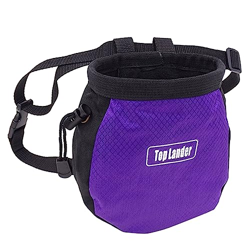 Montesy Powder Bag Pockets Rock Climbing Chalk Bag Waterproof Dry Hand Powder Bag Portable Outdoor Hiking Powder Storage Pocket