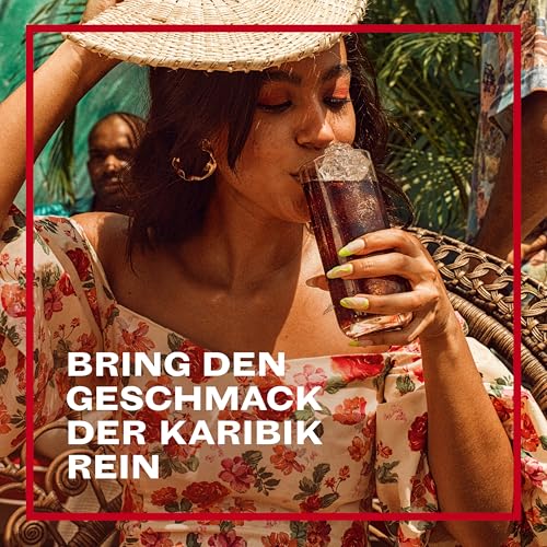 BACARDÍ Carta Negra Superior Black Rum, 37,5% Vol., 70 cl/700 ml, legendärer dunkler Karibik-Rum, für tropische Cocktails