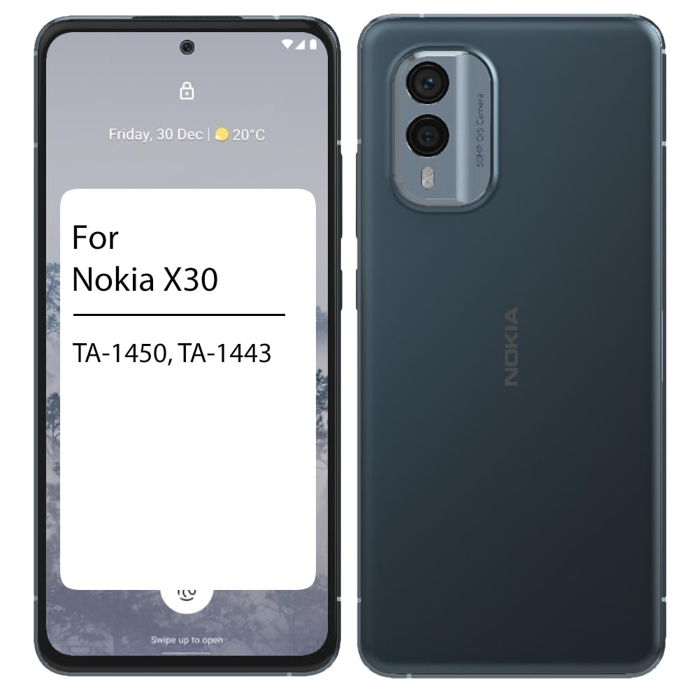 Original LCD & Vitre Tactile Tactile Pulled  PIEC  Noir Sans Chassis Pour Nokia X30 5g Nokia