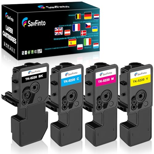 Toner compatible Kyocera TK-5220 ECOSYS M5521cdw P5021cdw M5521cdn P5021cdn pack