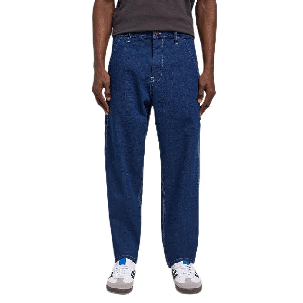 Lee Mens Carpenter Jeans, Blue, 33W / 32L UK