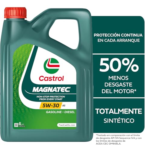 CASTROL Magnatec 5W-30 A5, Huile Moteur, 4L