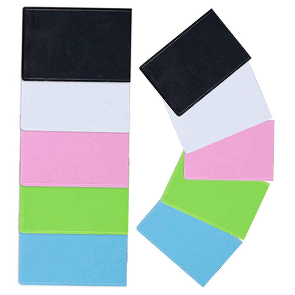 MUCKLILY 10Pcs Magnetic Refrigerator Photo Frames Magnetic Picture Sleeves for for Kitchen Decoration and Memorable Moments Suitable for Various Occasions