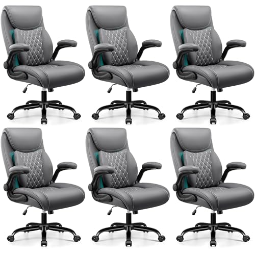 Image of BESTFAIR Office Chairs, Lumbar Support Desk Chair for Back Pain Relief