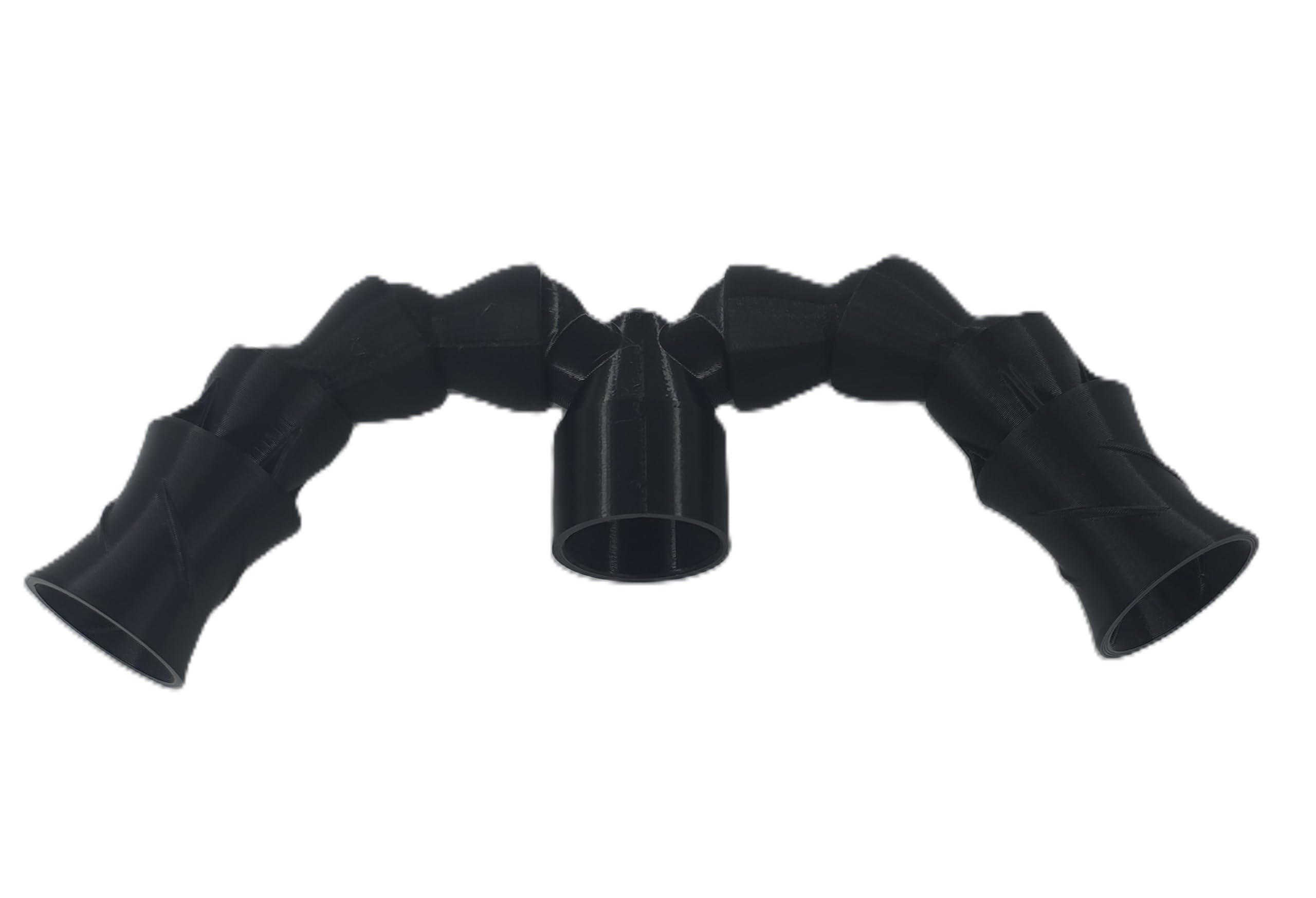 Generador de flujo aleatorio dual para acuarios refrigerados de mar rojo, adaptador de 25 mm a 1/2 pulgada, material PETG, sistema de mejora de circulación de agua de tanque de arrecife con 2